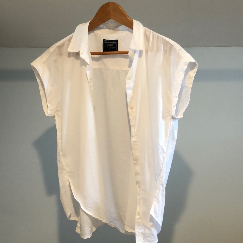 Abercrombie & Fitch white blouse